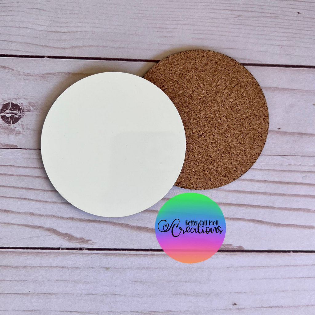Blank Sublimation Cork Coaster, Blank Products